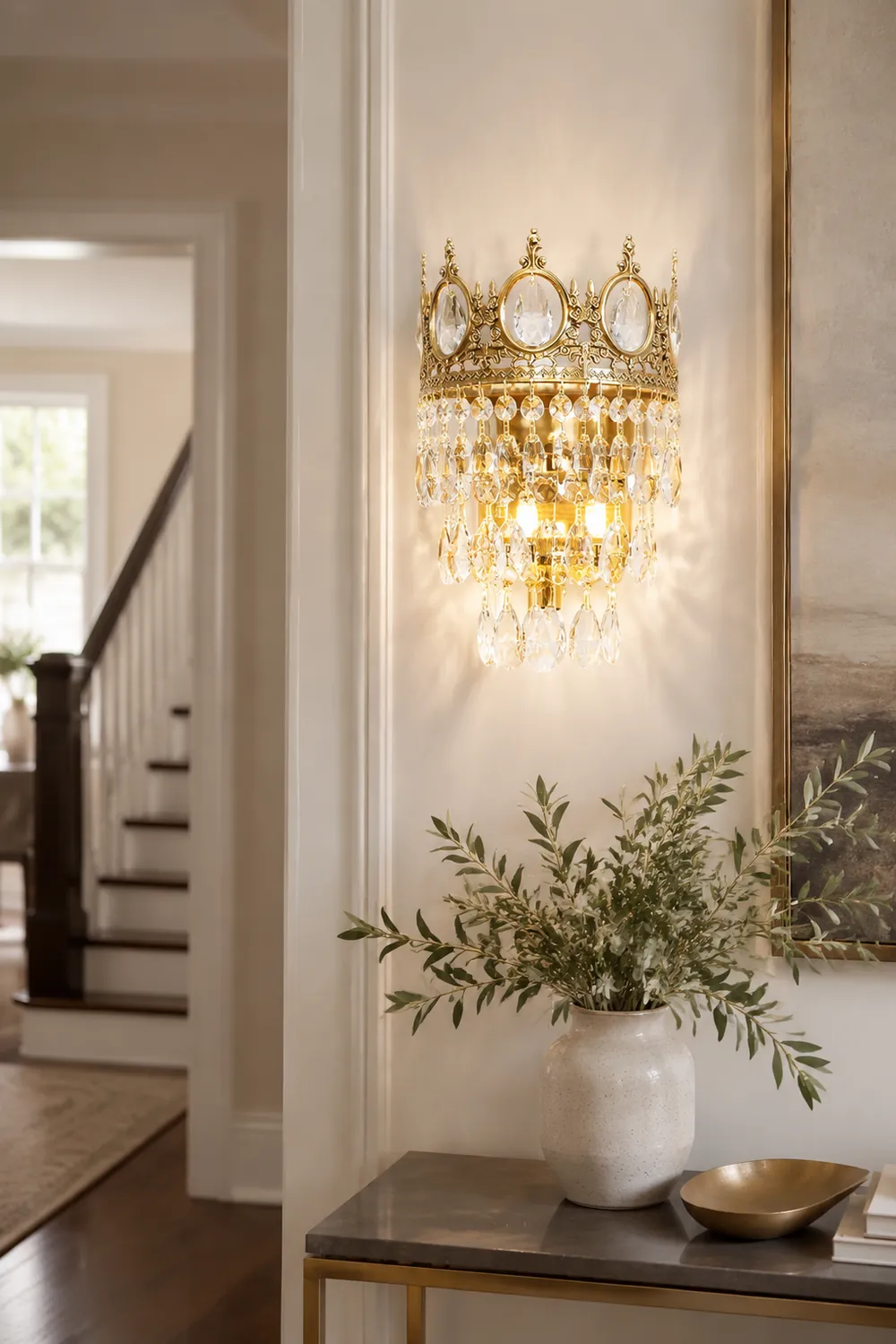 Vintage Crystal  Wall lamp - Lumpaz