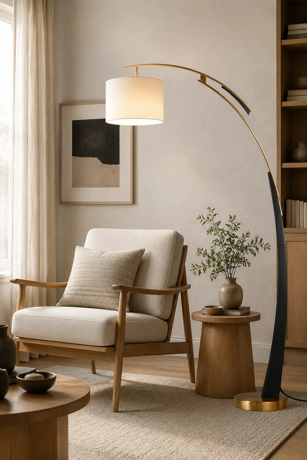 Matterhorn Arc Floor Lamp - Lumpaz