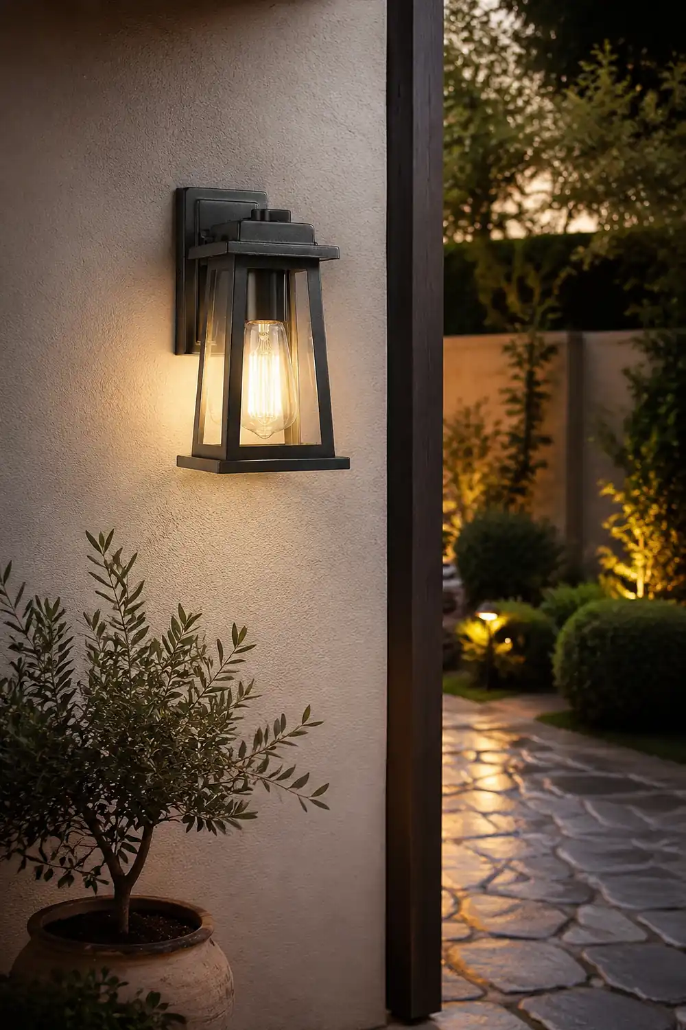 Outdoor Lantern Wall Lamp - Lumpaz