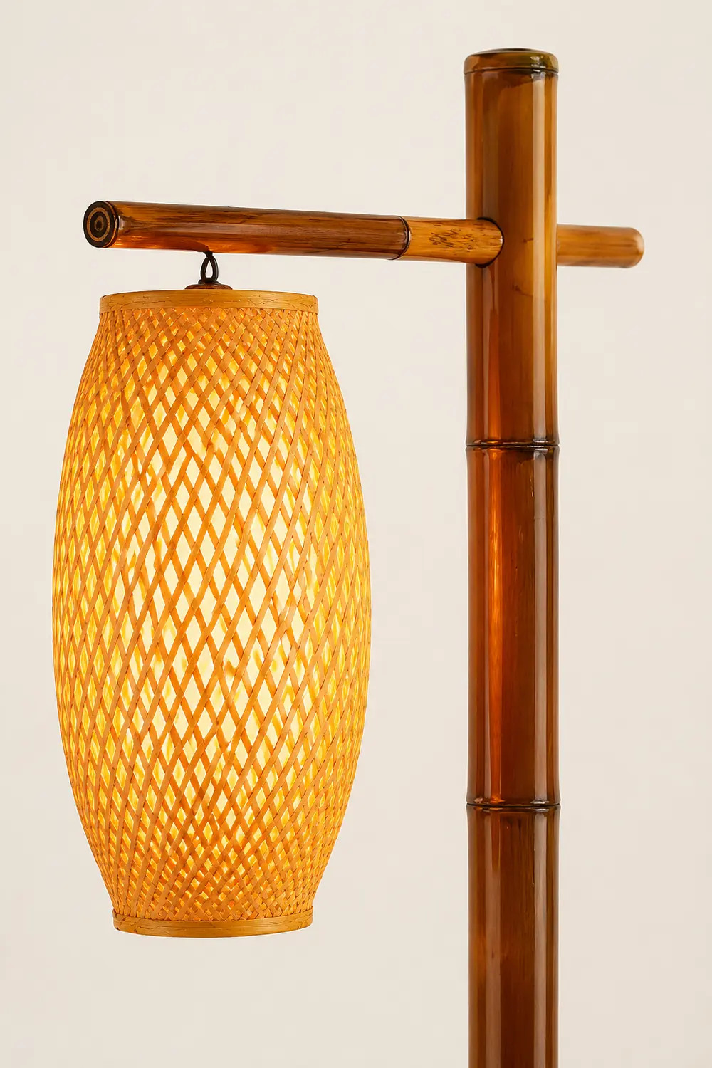 Zen Bamboo Tube Floor Lamp - Lumpaz
