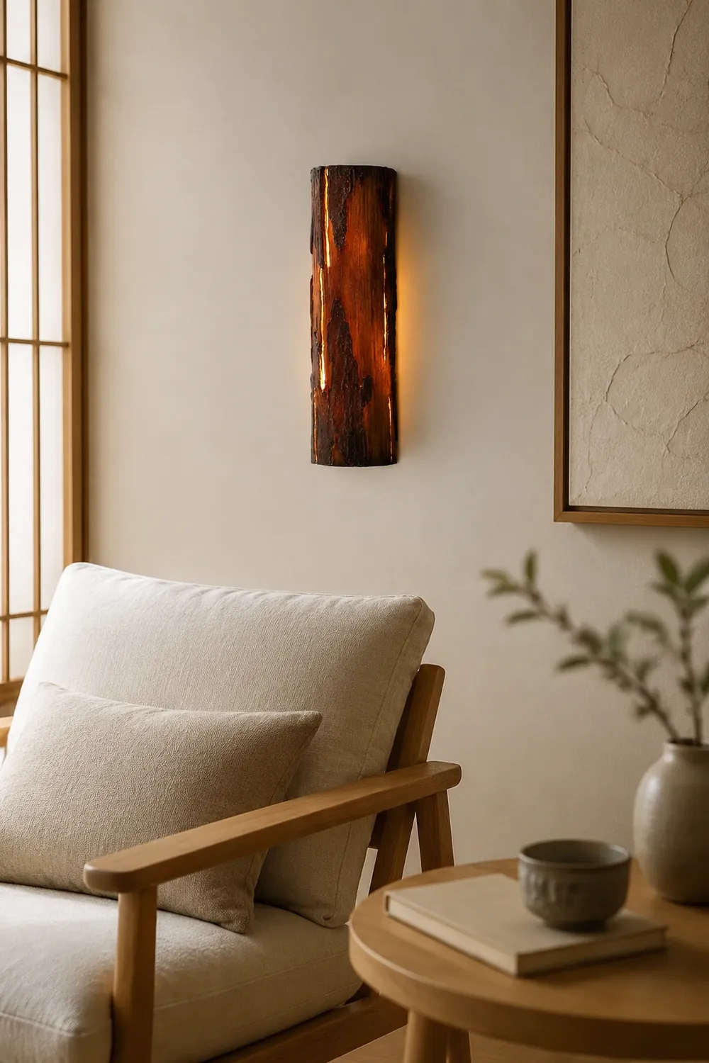 Broken Bark Wall Light - Lumpaz