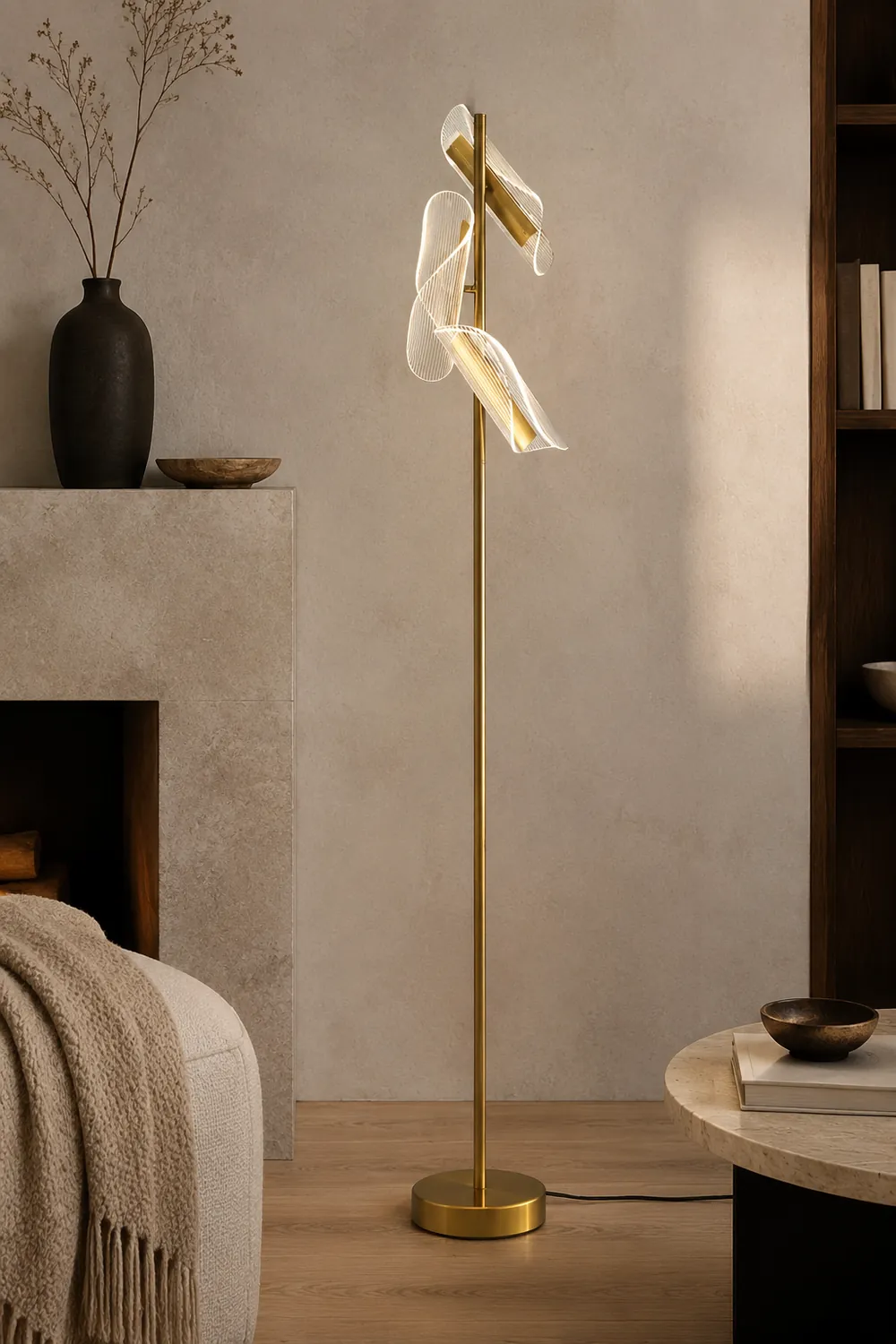 Flame Floor Lamp - Lumpaz