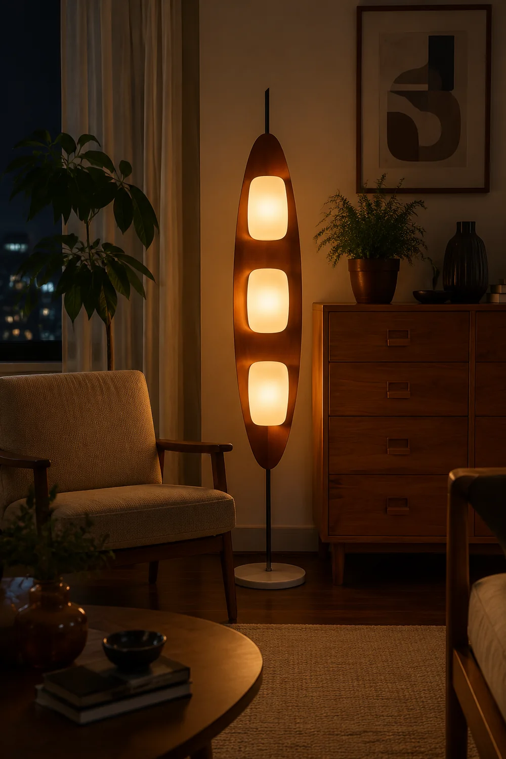 Surfboard Floor Lamp - Lumpaz