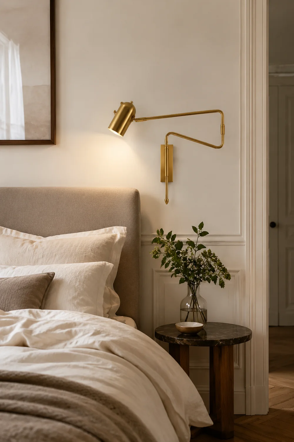 Adjustable Arm Reading Wall Lamp - Lumpaz