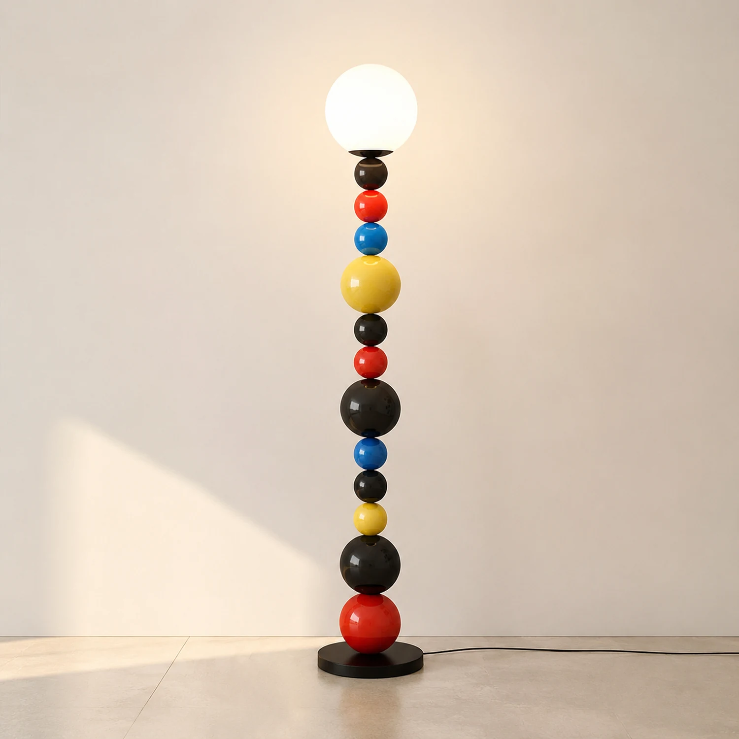 Colorful Round Ball Floor Lamp - Lumpaz