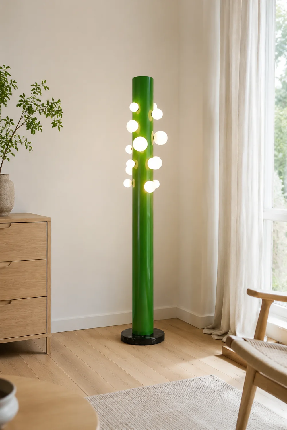 Green Apes Floor Lamp - Lumpaz
