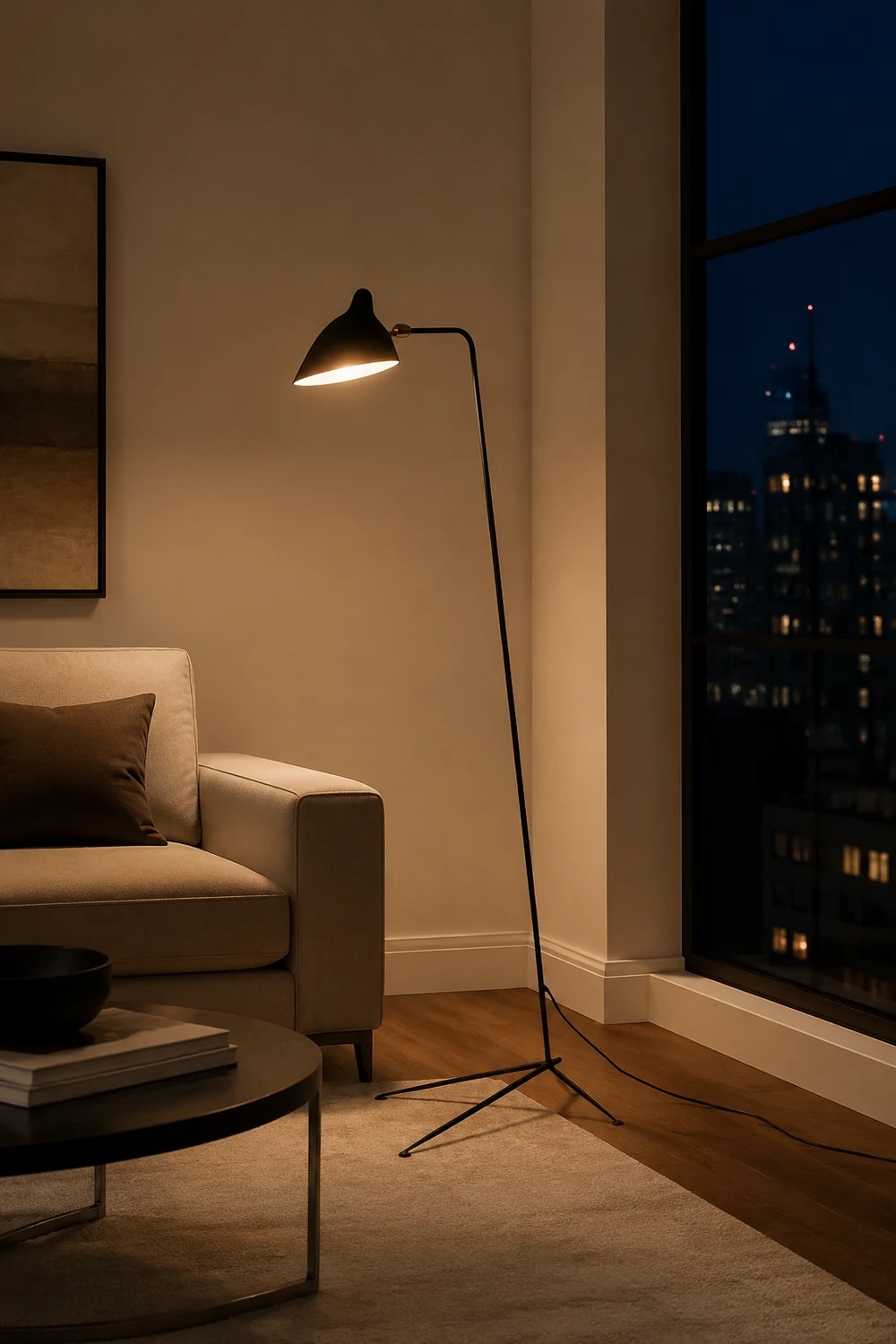 Serge Mouille Floor Lamp - Lumpaz