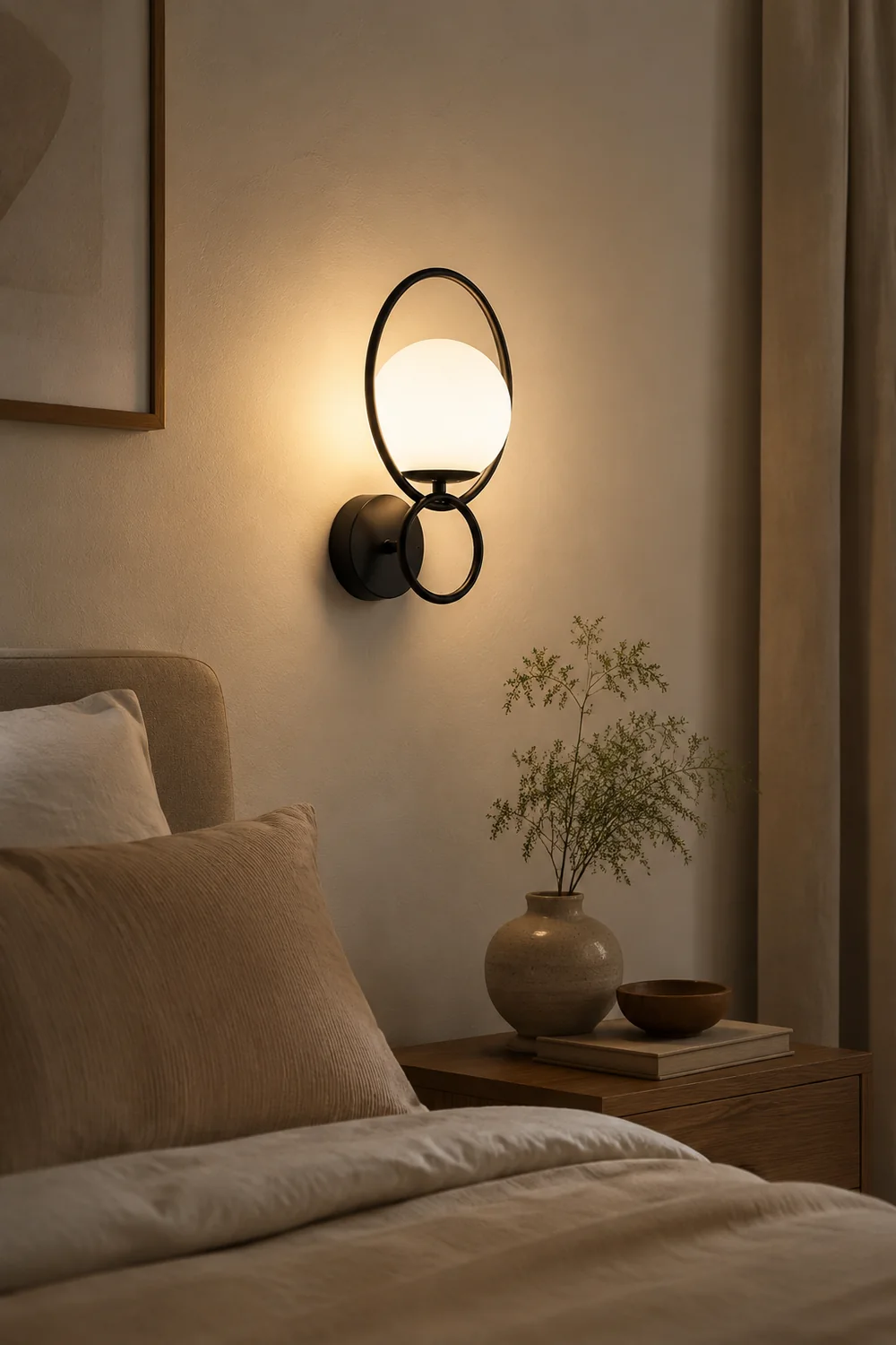 Circle Global Wall Lamp - Lumpaz