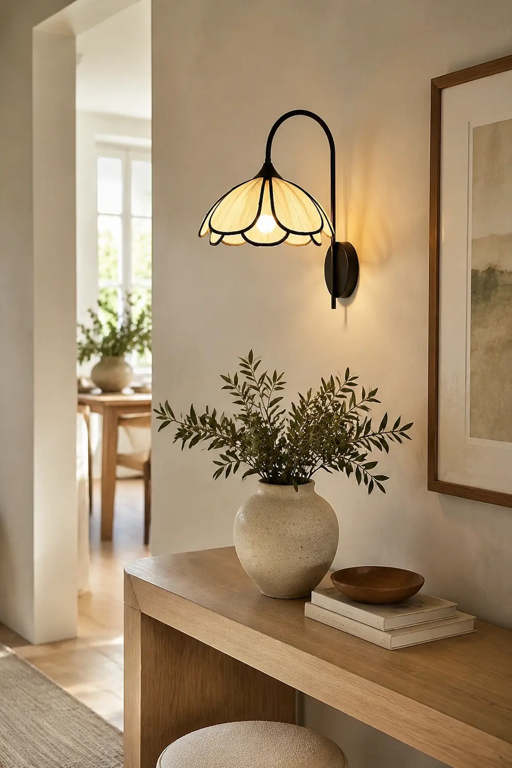 Burnt Petal Wall Lamp - Lumpaz