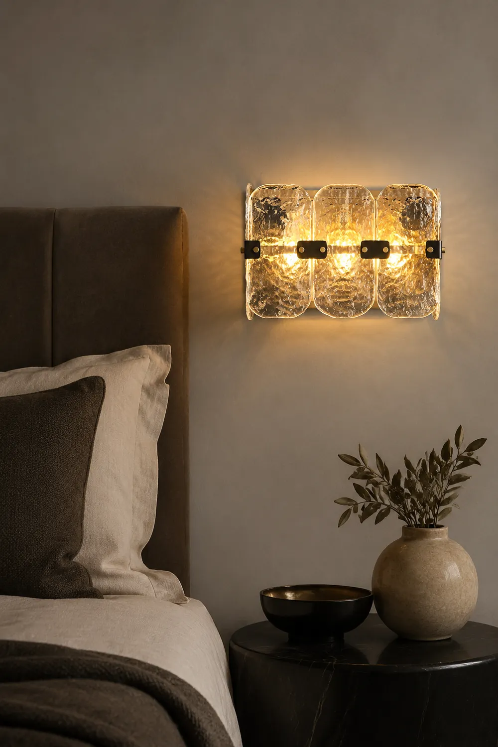 Massive Glass Wall Sconces - Lumpaz