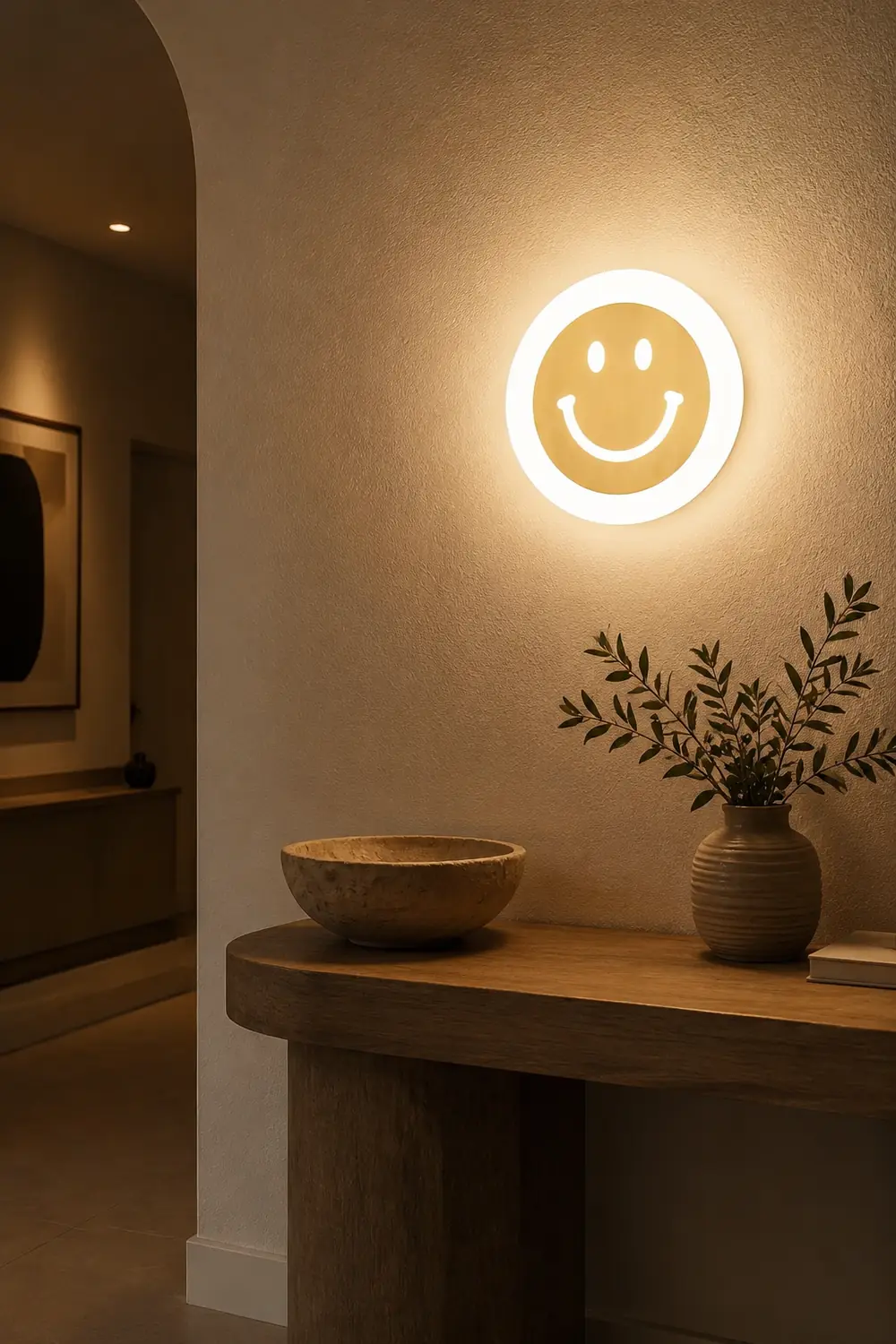 Smiley Wall Lamp - Lumpaz