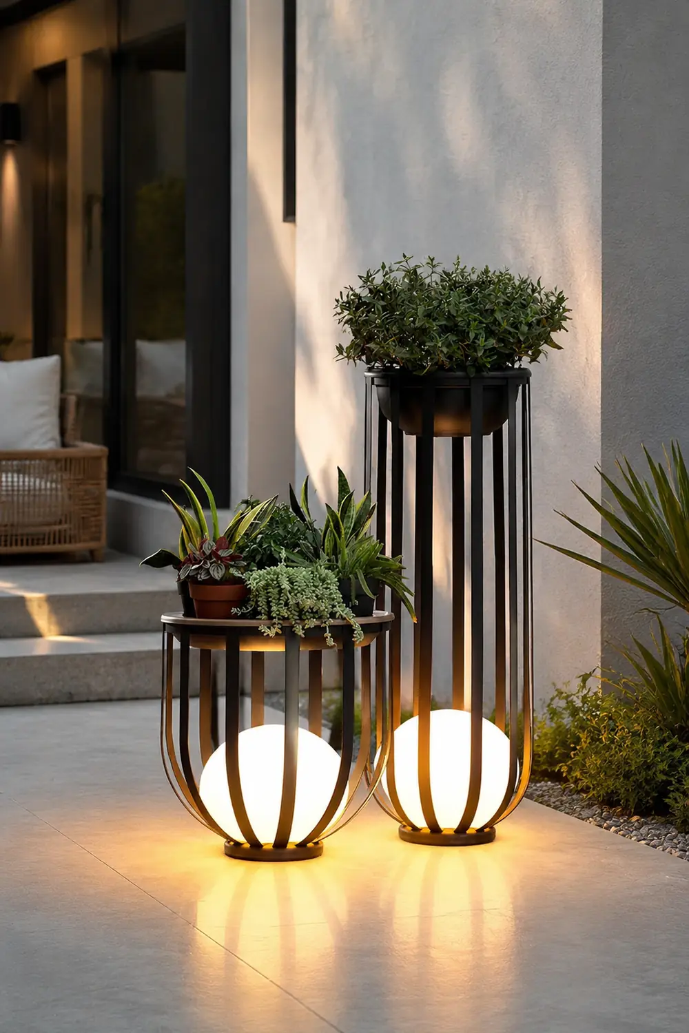 Bols Outdoor Solar Power Garden Lamp - Lumpaz