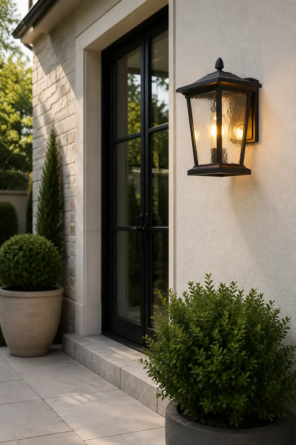 Lodge Birdcage Outdoor Wall Lamp - Lumpaz