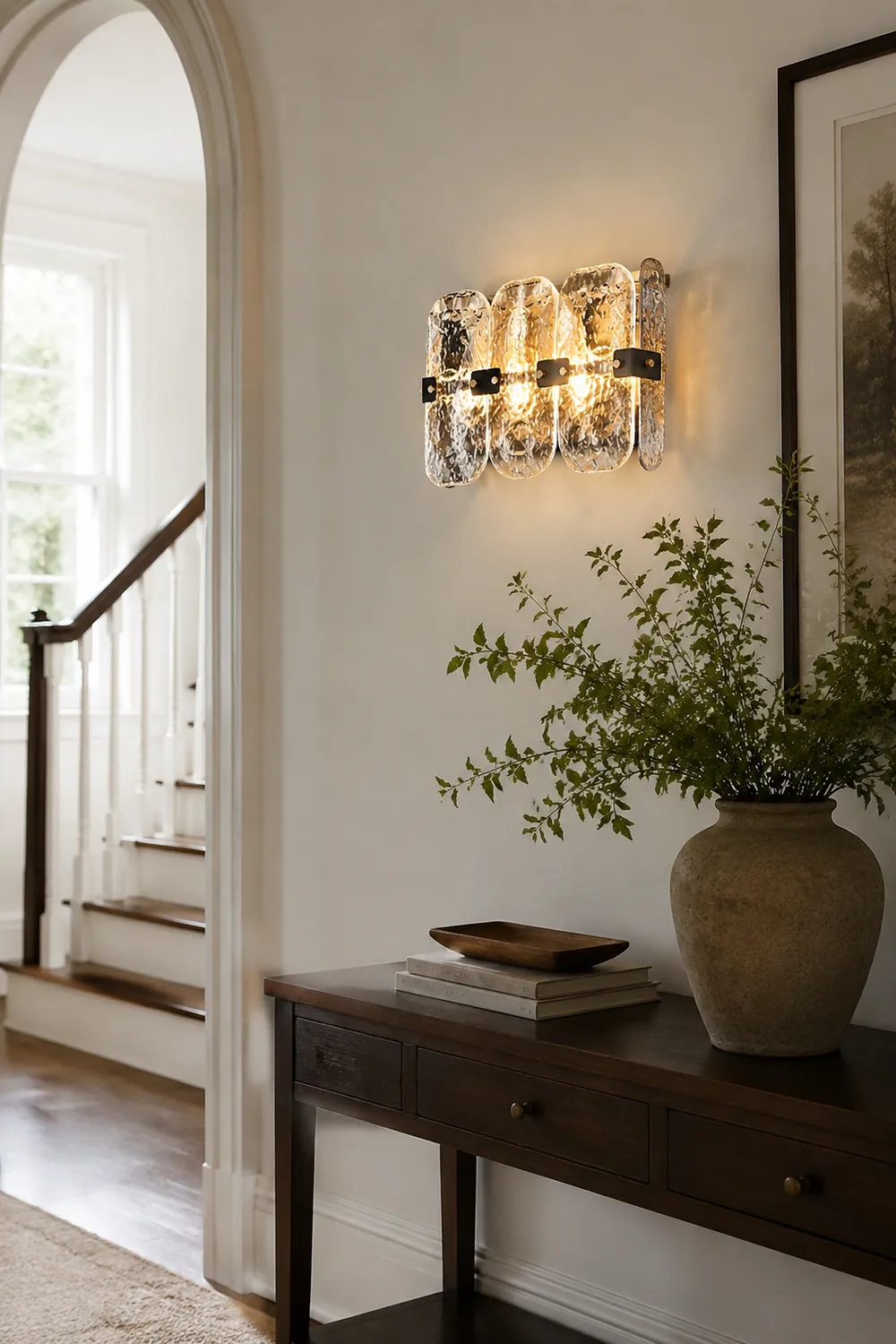 Massive Glass Wall Sconces - Lumpaz