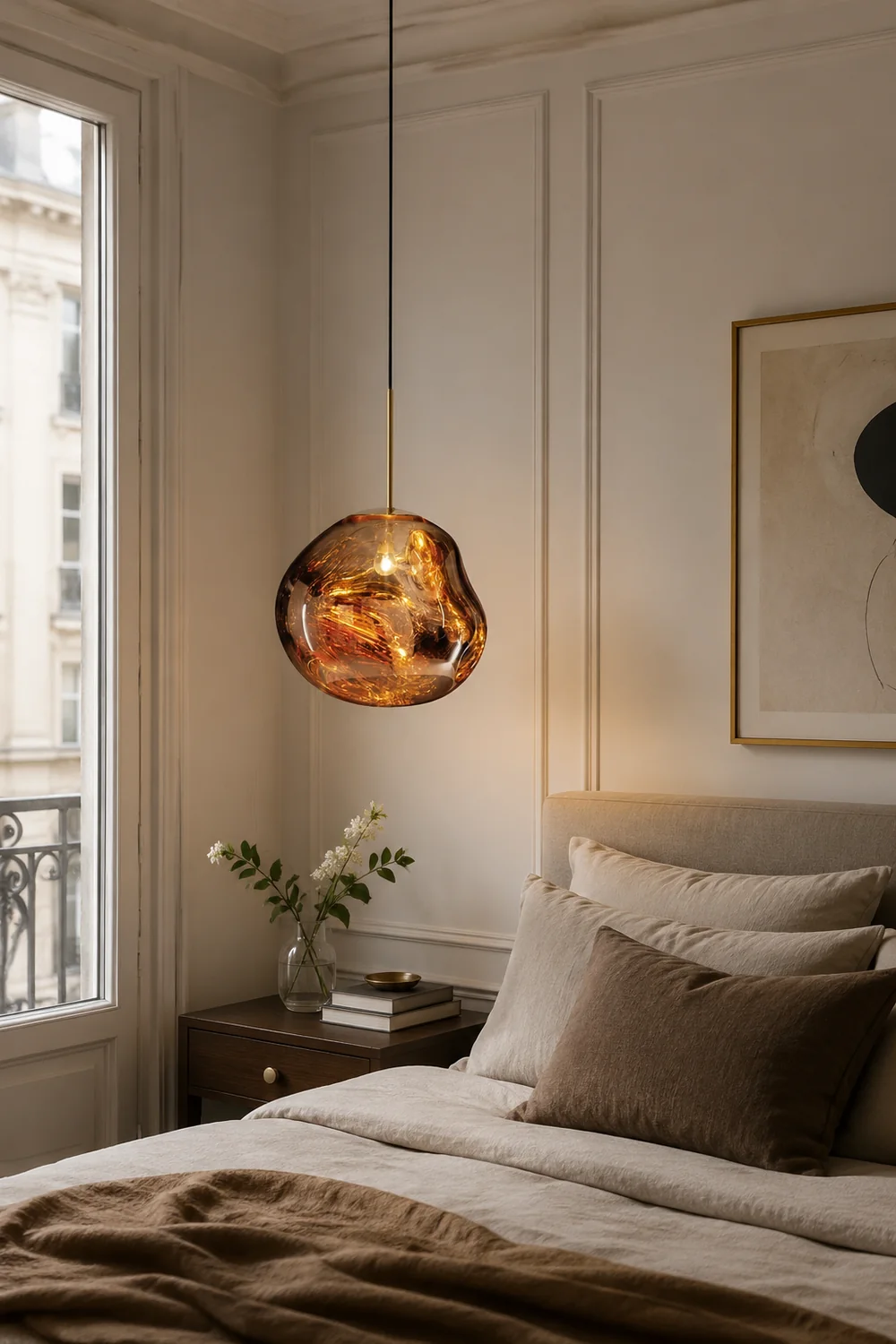 Modern Art Deco Irregular Bubble Pendant Light For Dining Room - Lumpaz