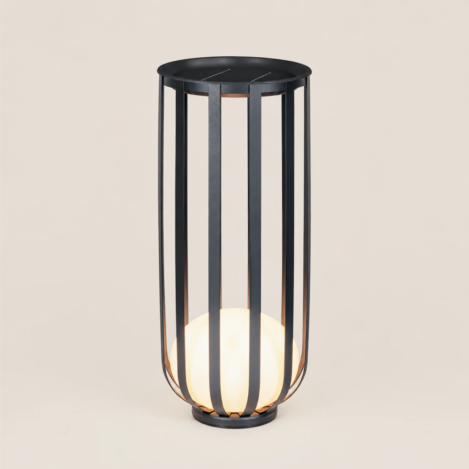 Bols Outdoor Garden Lamp with Solar Panel - Lumpaz