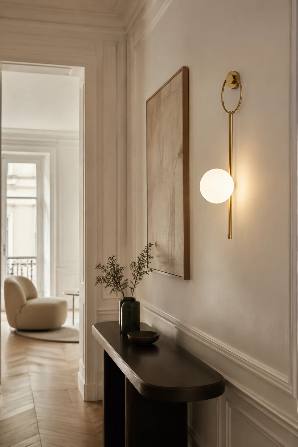 Ballon Brass Wall Lamp - Lumpaz