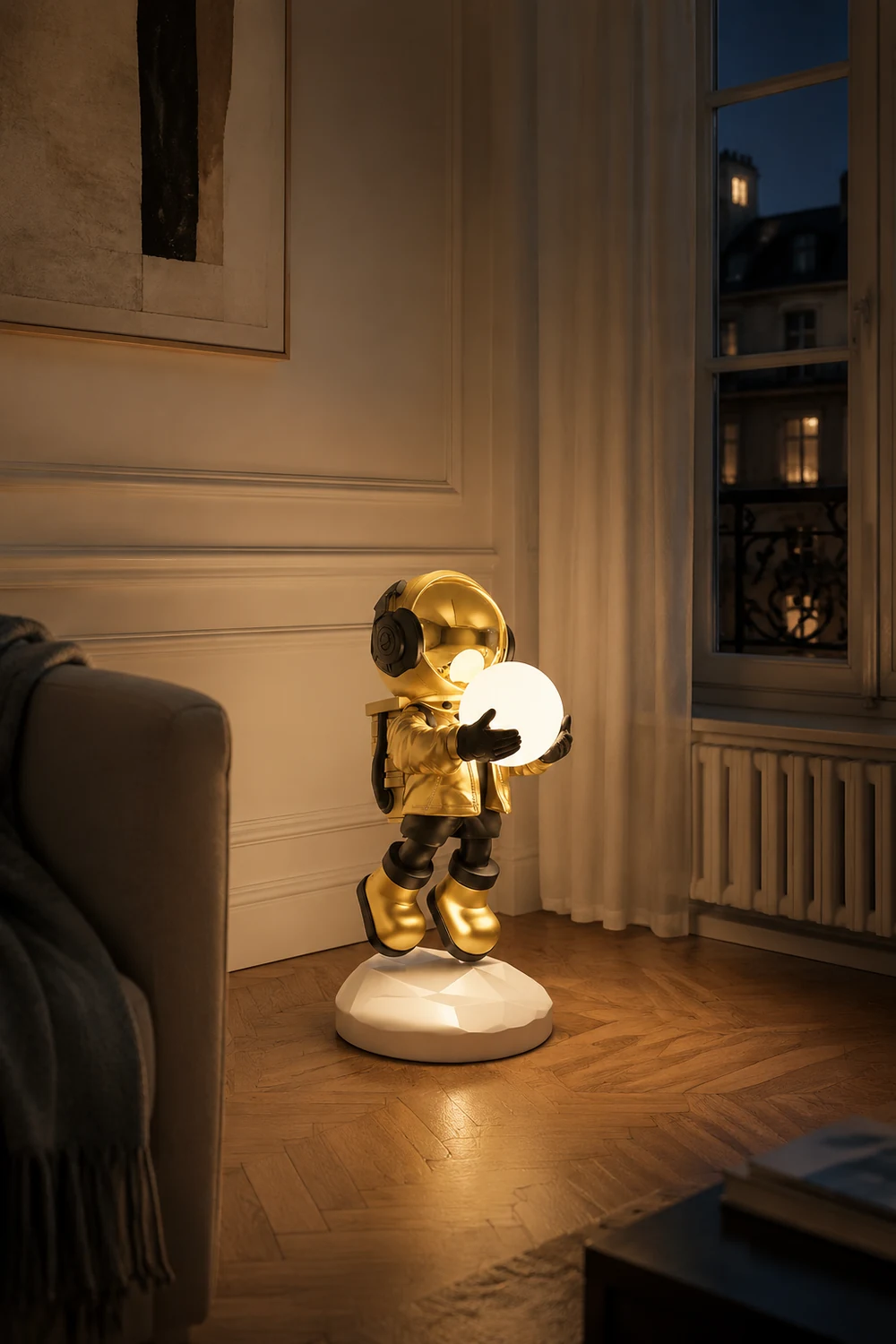 Fantasy Astronaut Built-in Battery Floor Light - Lumpaz