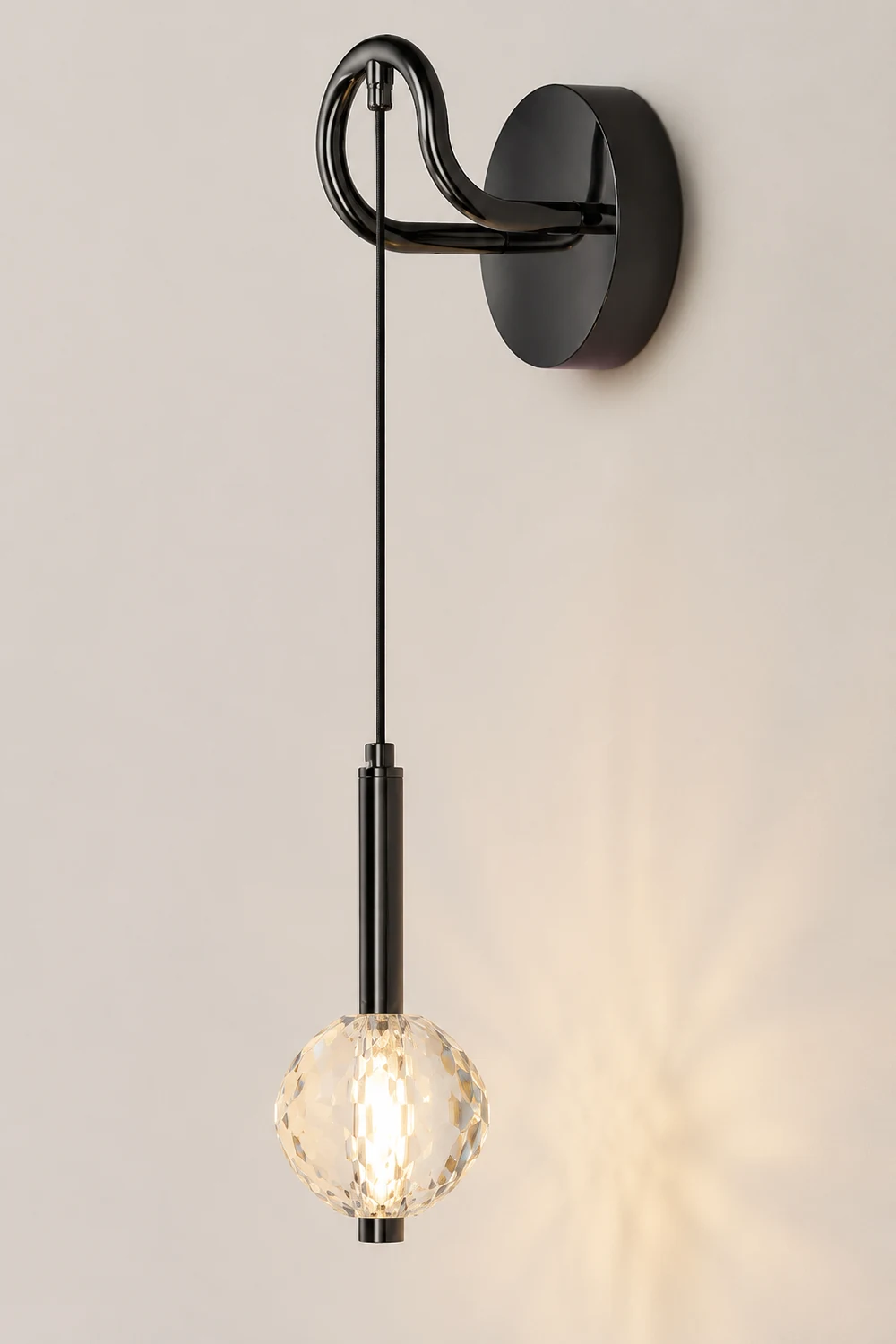 Barletta Crystal Wall Lamp - Lumpaz