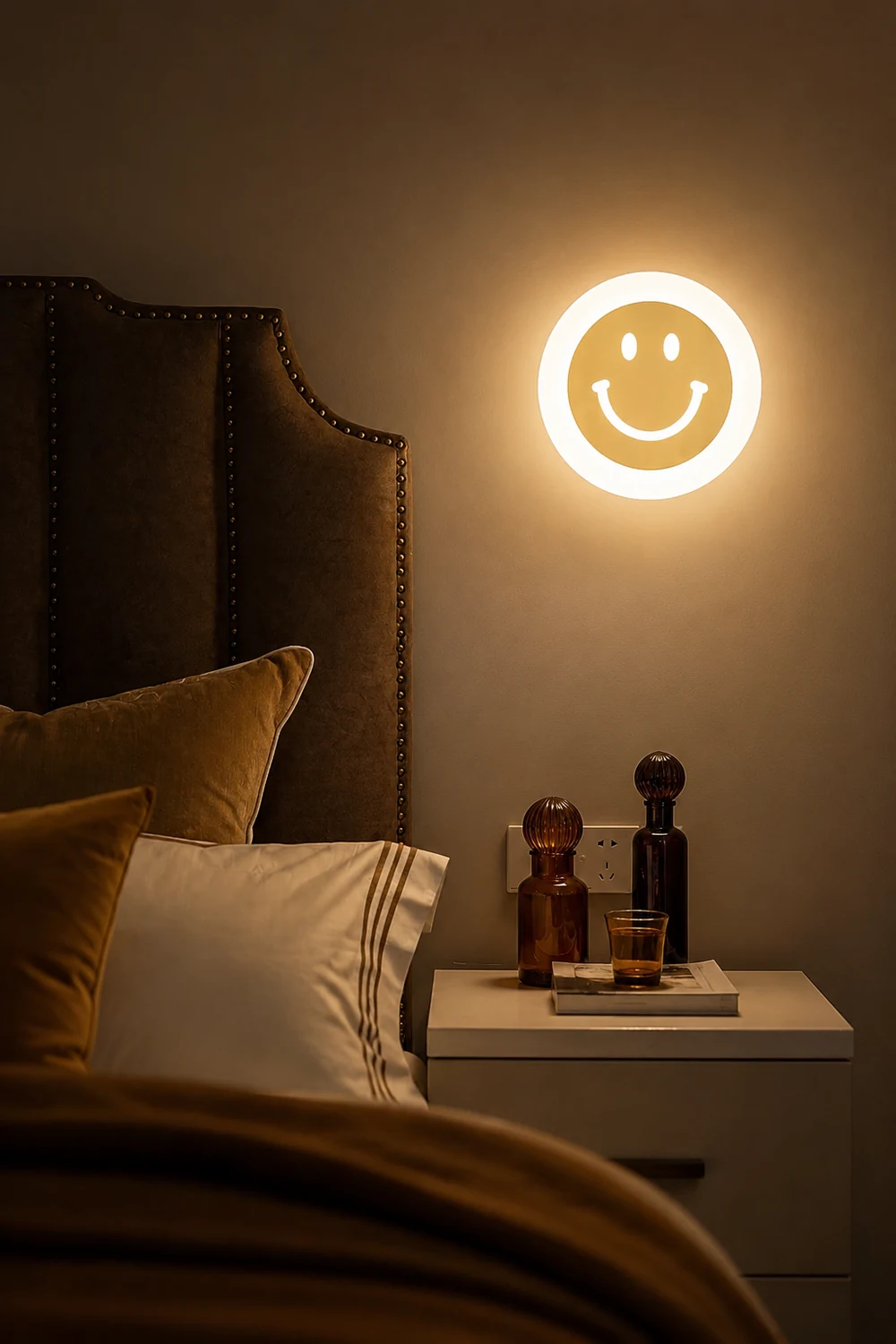 Smiley Wall Lamp - Lumpaz