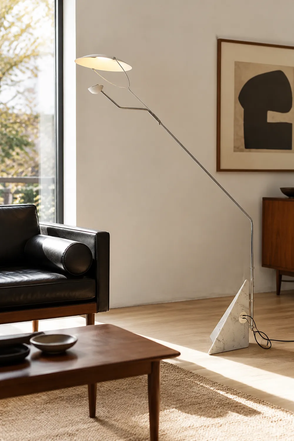 Salocchi Marble Floor Lamp - Lumpaz