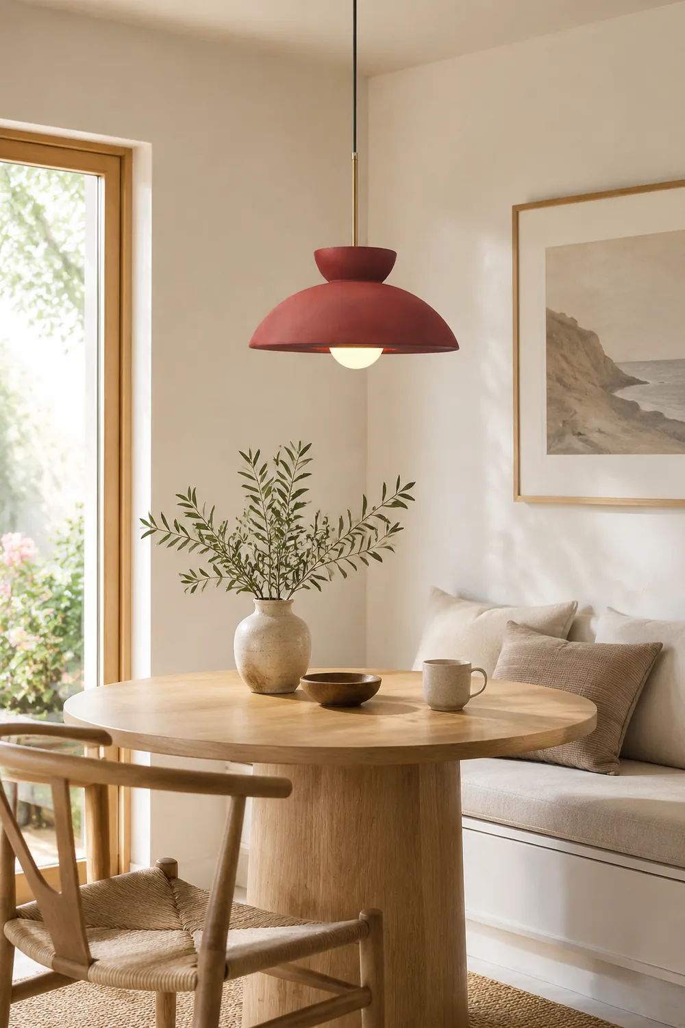 Nordic Minimalist Resin Pendant Light For Dining Room - Lumpaz