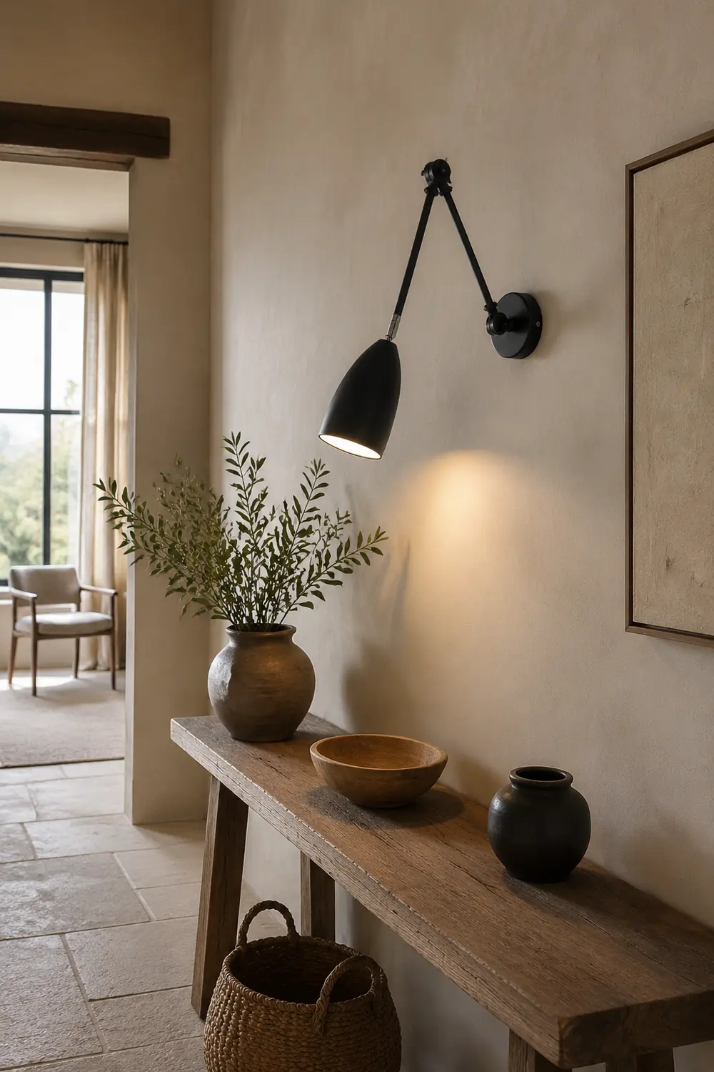 Adjustable Swing Arm Wall Lamp - Lumpaz