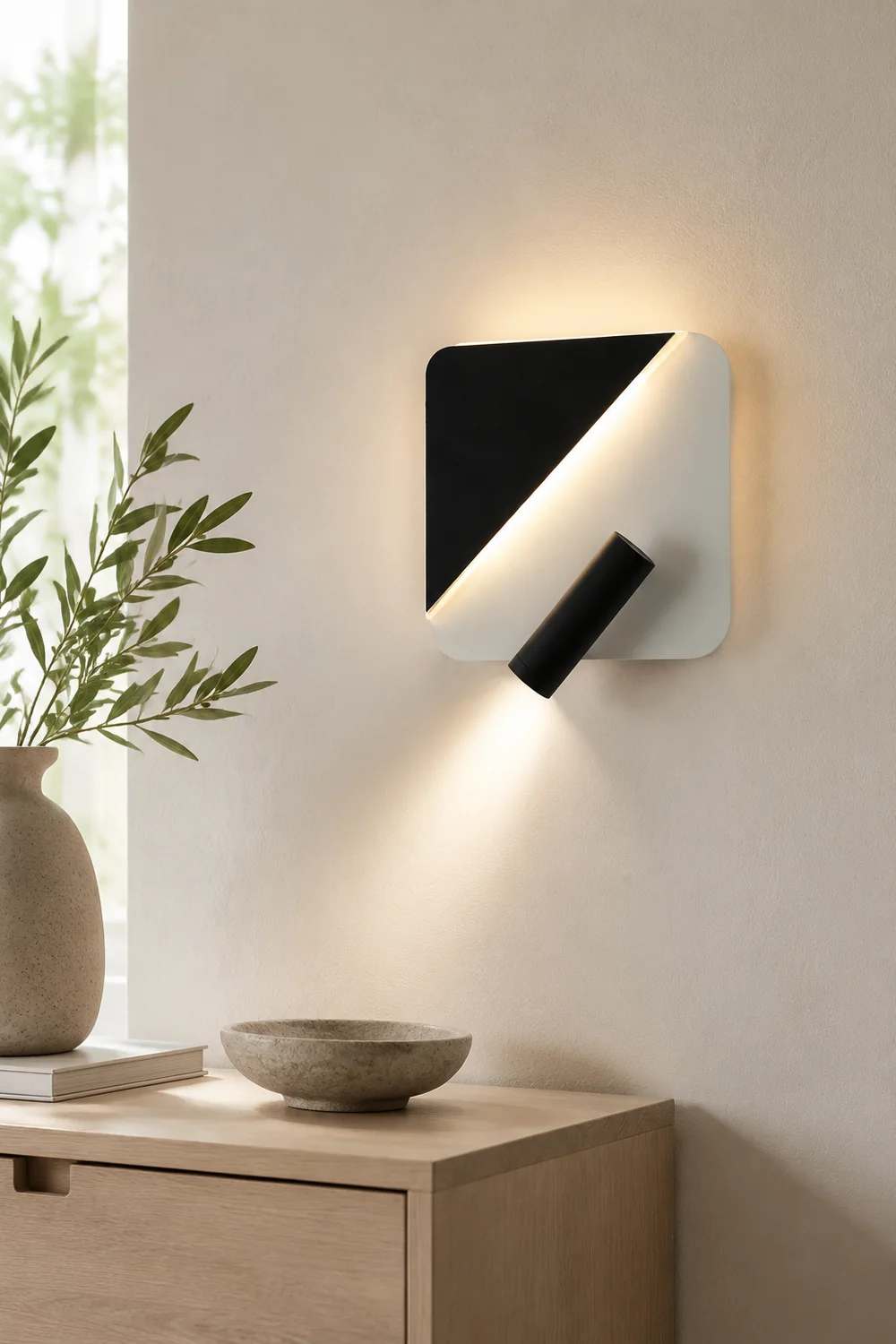 Kneeland Rotatable Wall Lamp - Lumpaz