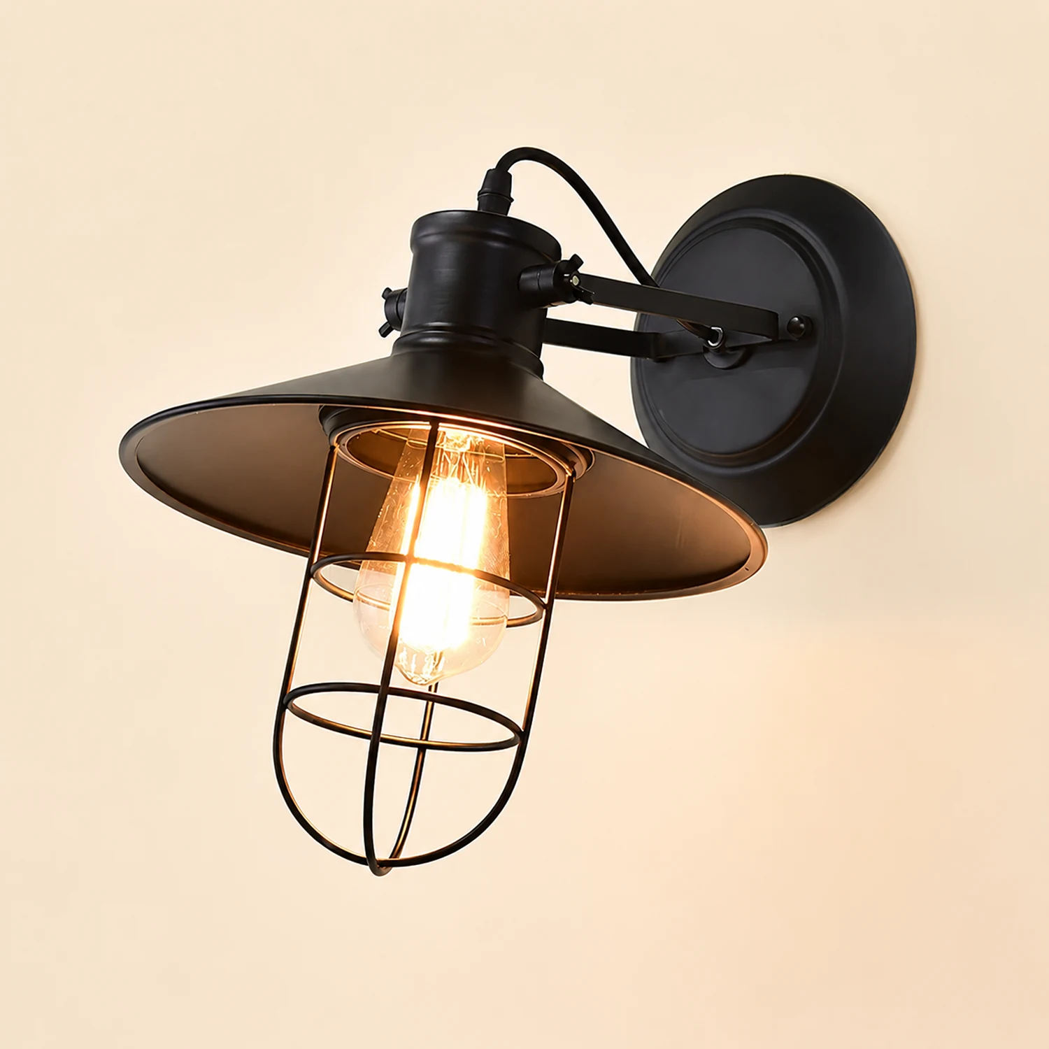 Harbour Industrial Wall Light - Lumpaz