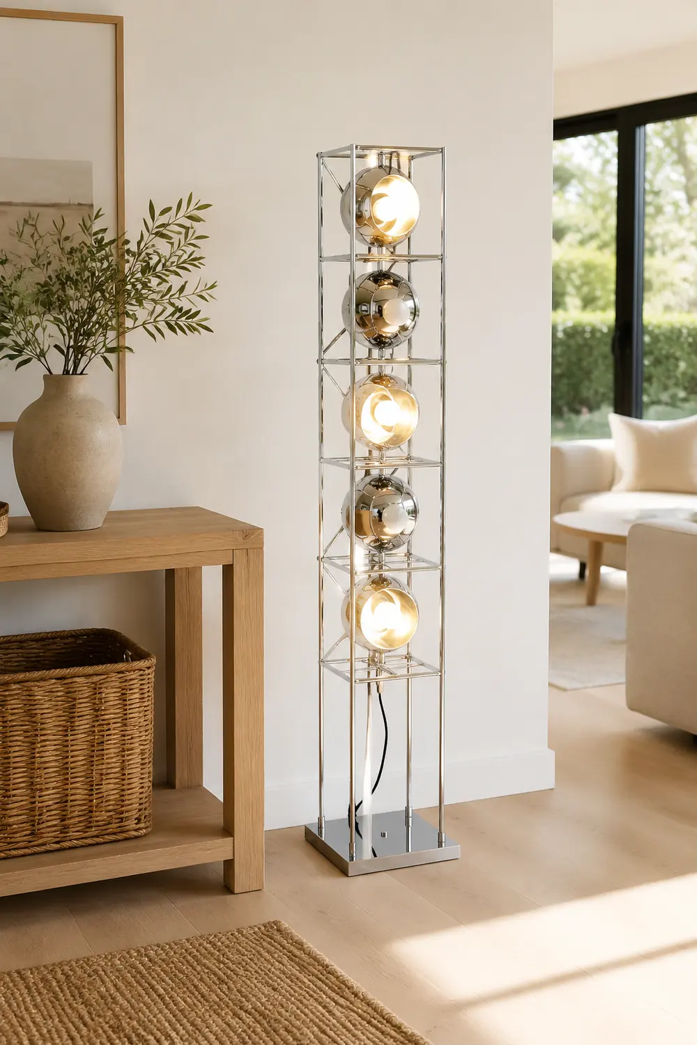 Tower of Spheres Floor Lamp - Lumpaz