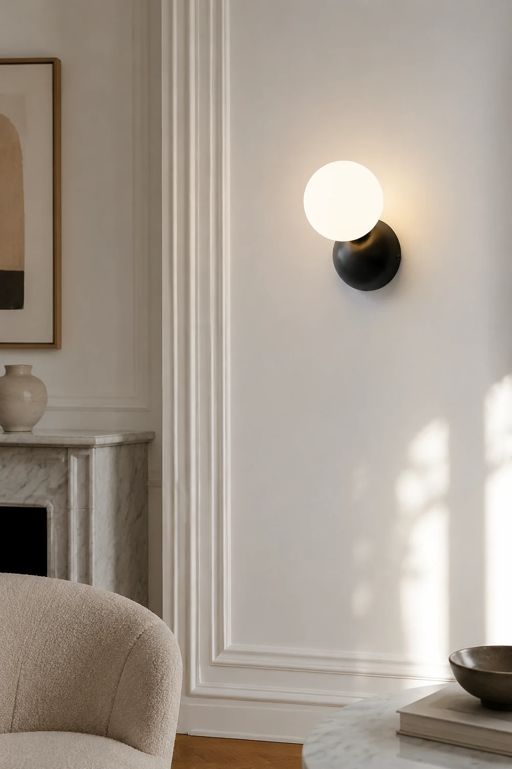 Single Globe Wall Light - Lumpaz
