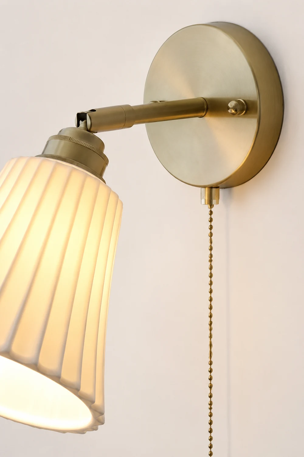 Trumpet Ceramic Wall Light - Lumpaz