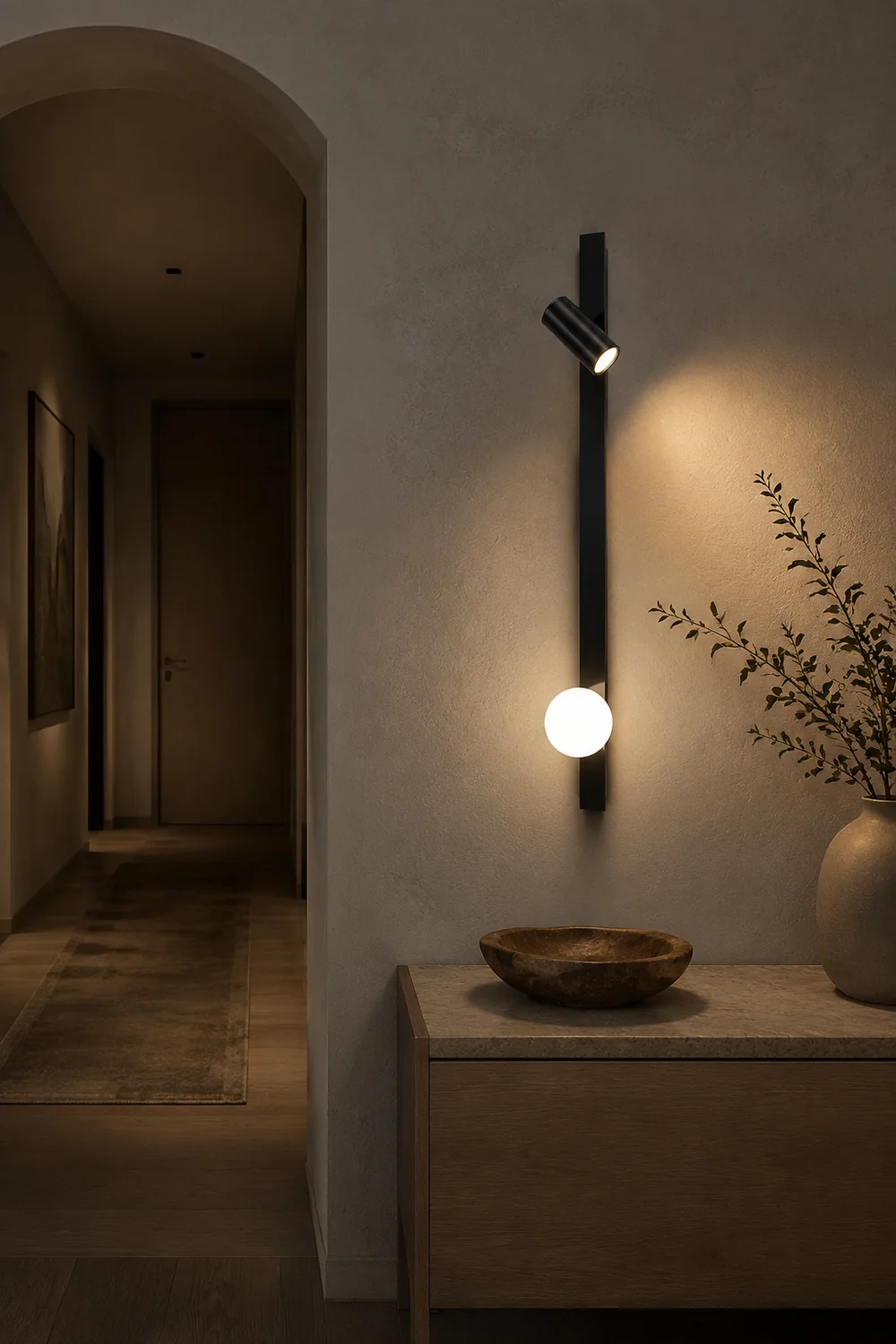 Long Arm Wall Light - Lumpaz