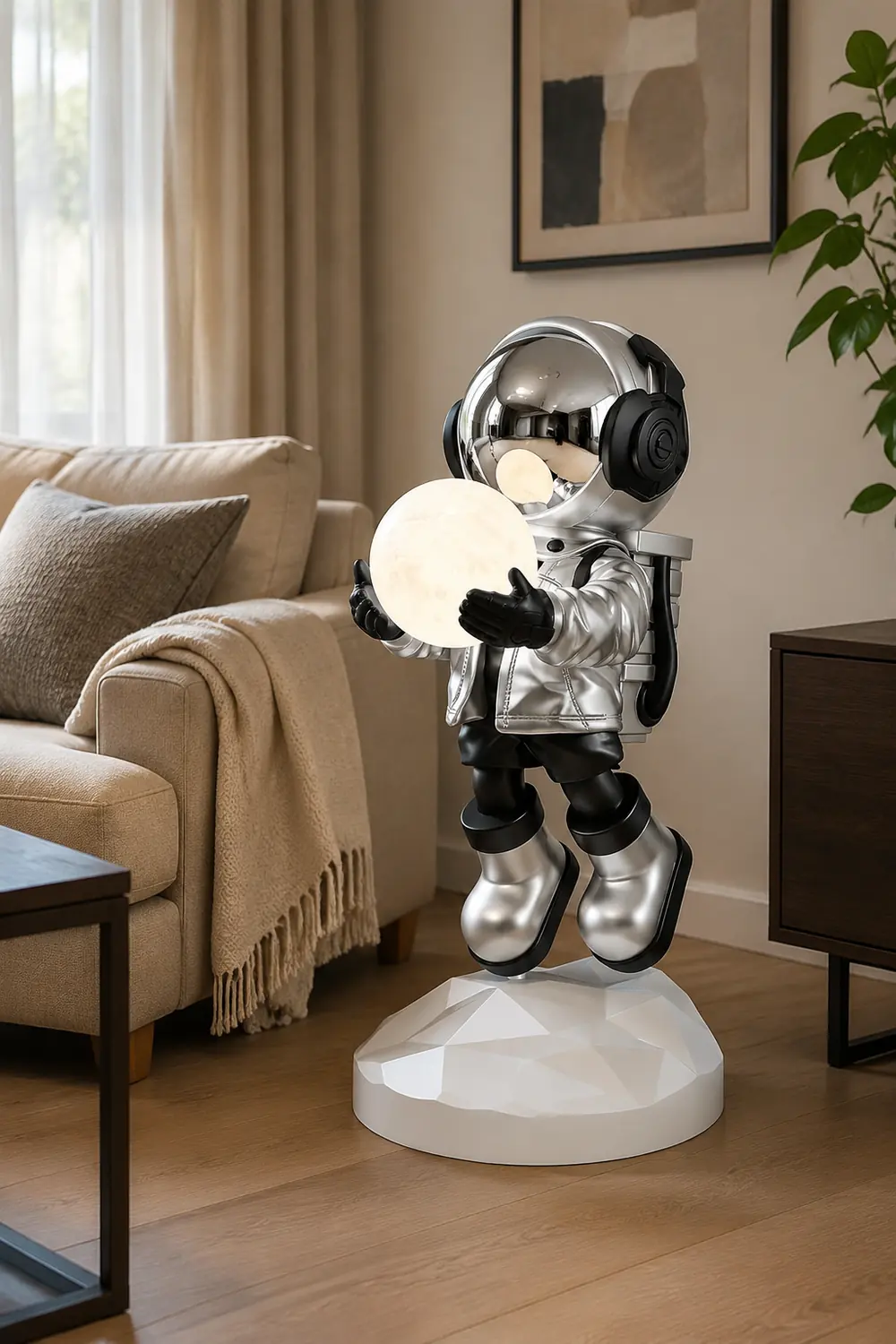 Fantasy Astronaut Built-in Battery Floor Light - Lumpaz