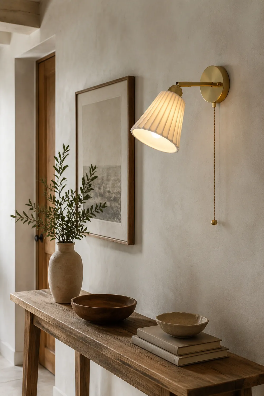 Trumpet Ceramic Wall Light - Lumpaz