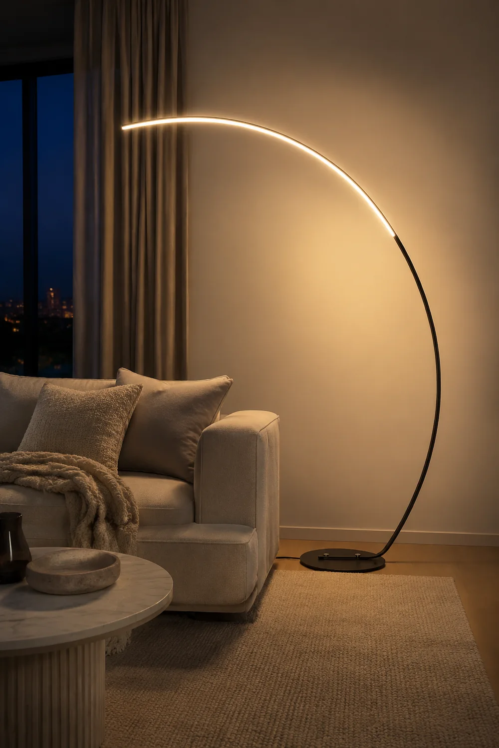 Arc Floor Lamp - Lumpaz