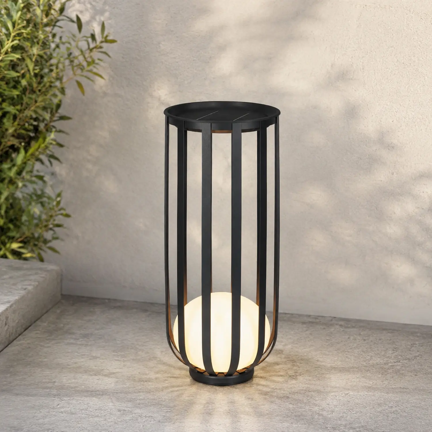 Bols Outdoor Garden Lamp with Solar Panel - Lumpaz