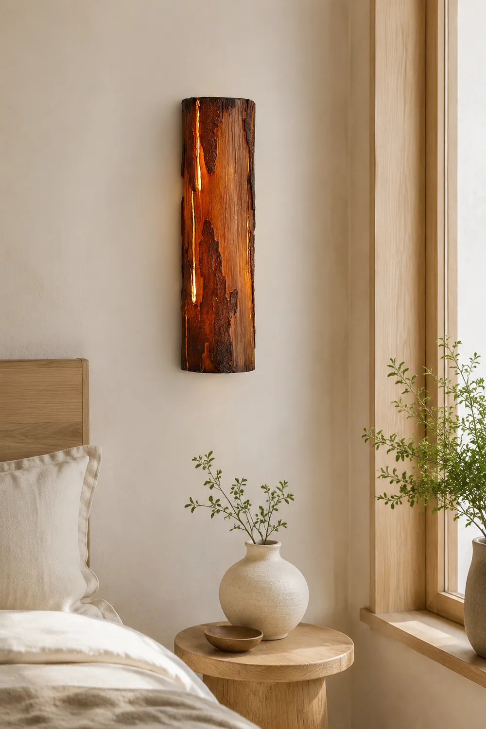 Broken Bark Wall Light - Lumpaz