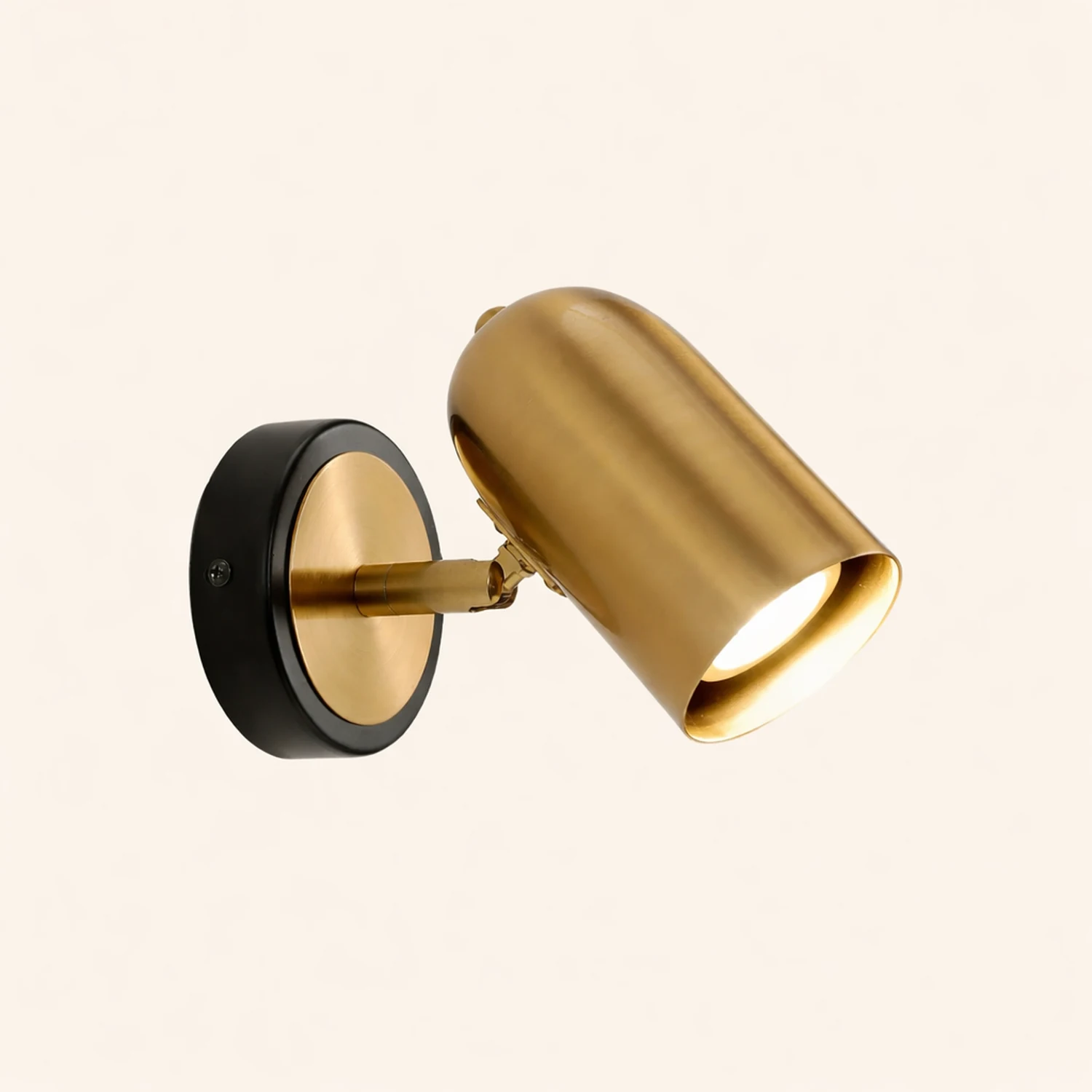 Leonardo Gold Wall Lamp - Lumpaz