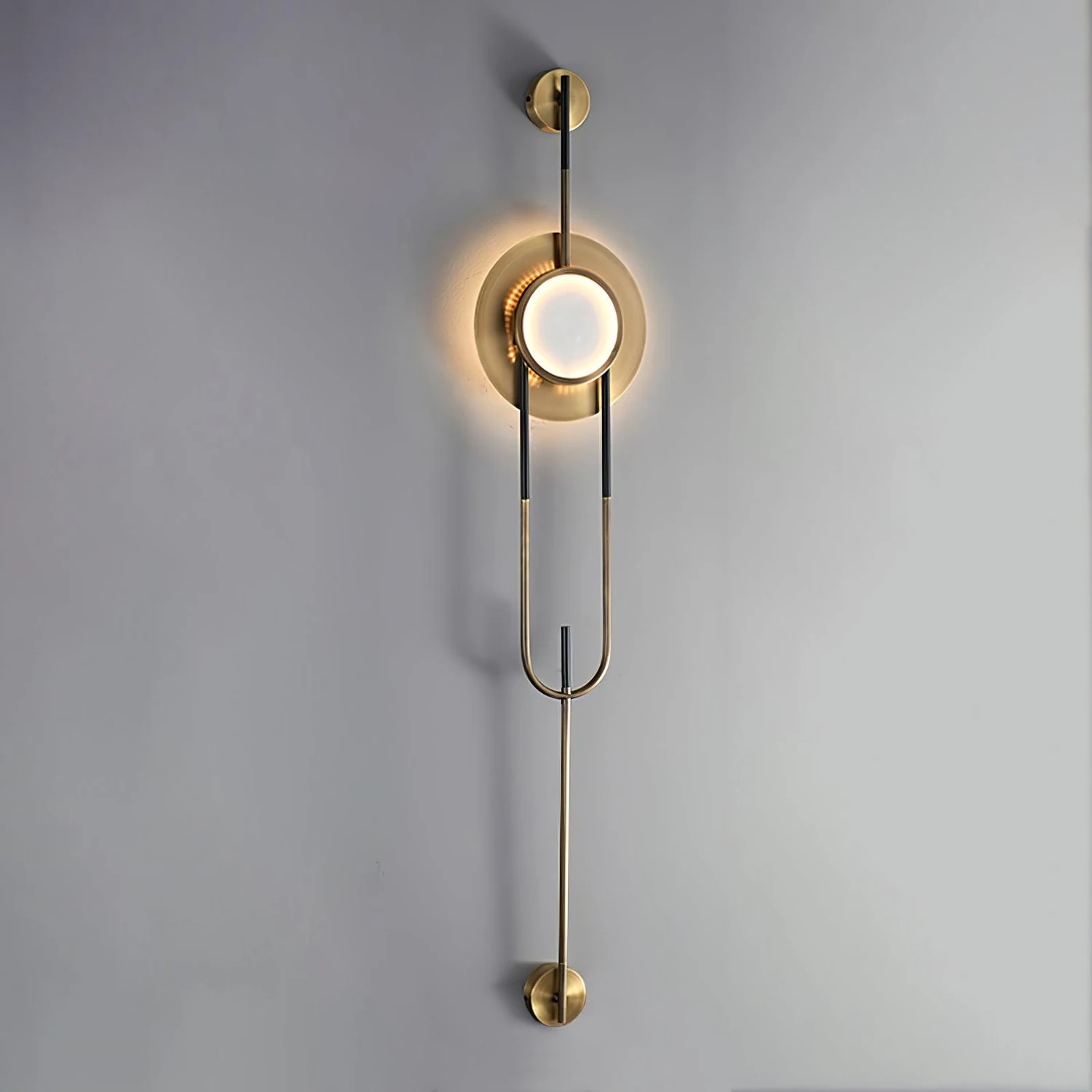 Circular Marble Wall Light - Lumpaz