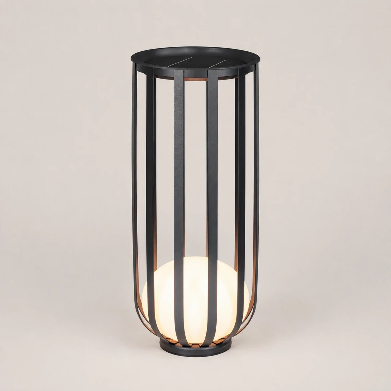 Bols Outdoor Garden Lamp with Solar Panel - Lumpaz