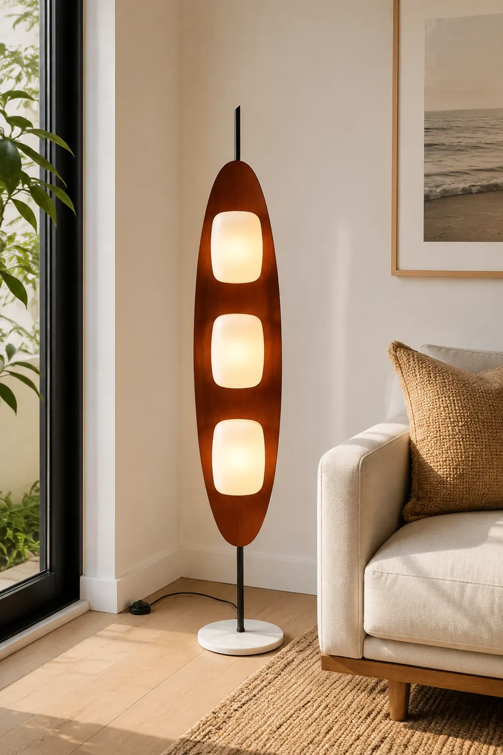 Surfboard Floor Lamp - Lumpaz