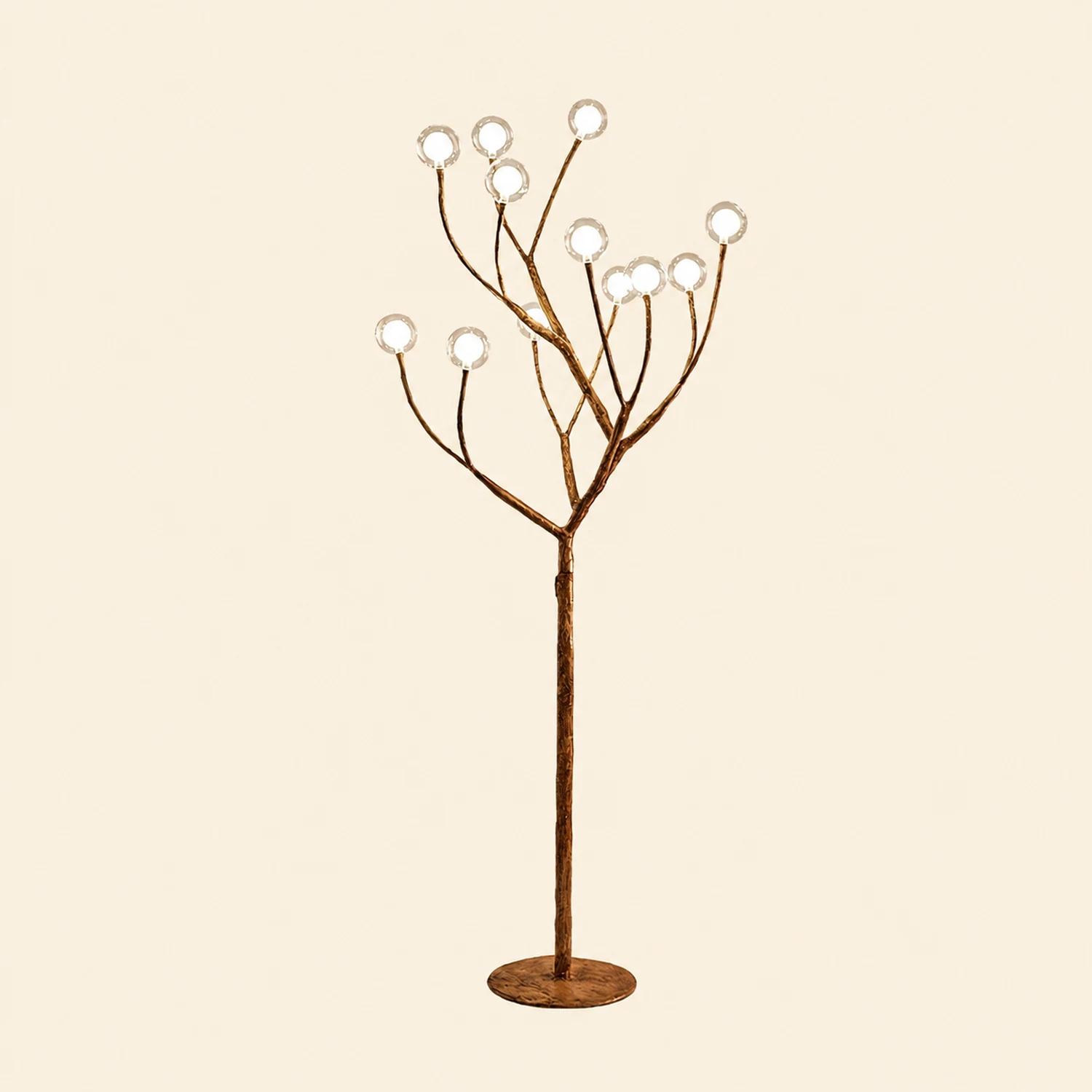 Imitation Wood Floor Lamp - Lumpaz