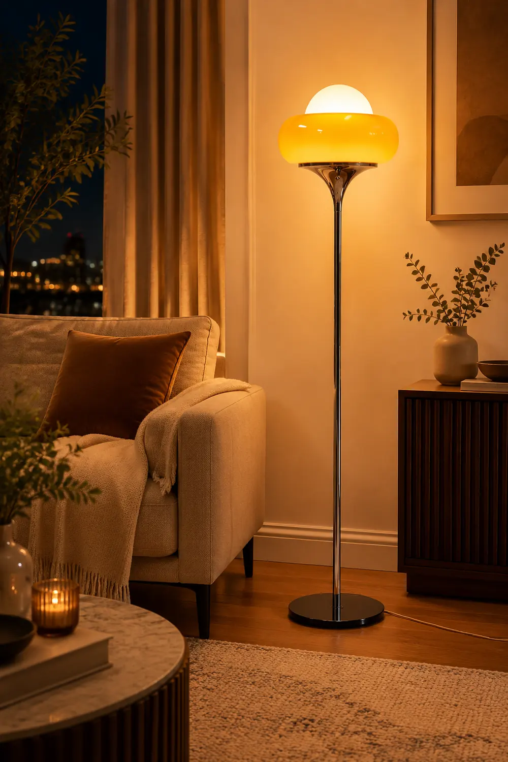 Dänische LED Stehlampe Tischlampe - Lumpaz
