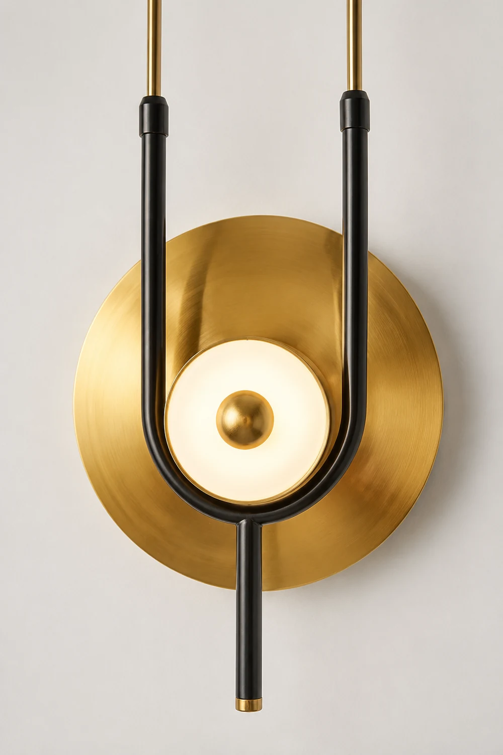 Ellipse Ring Marble Wall Light - Lumpaz