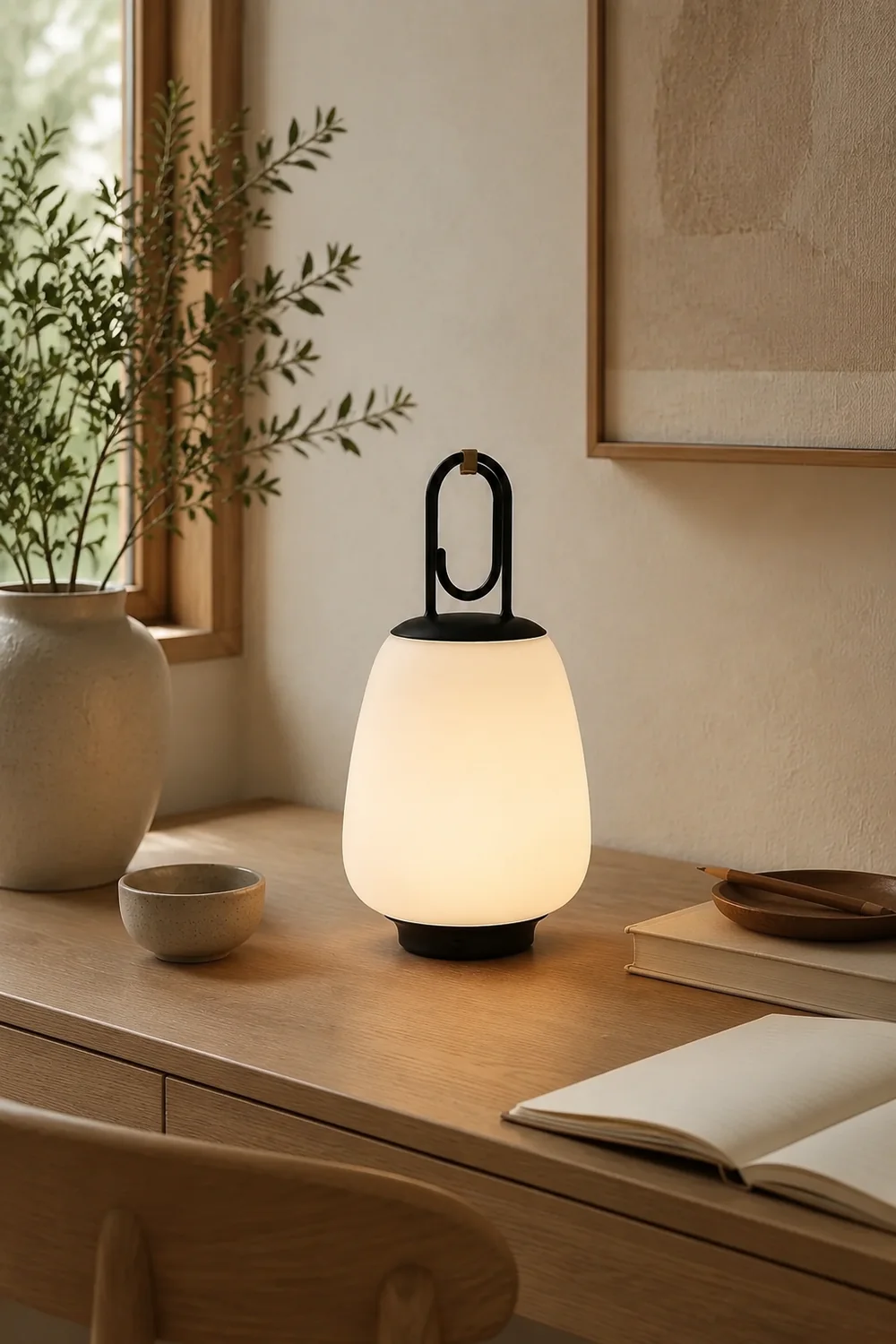 Portable Lantern Built-in Battery Table Lamp - Lumpaz