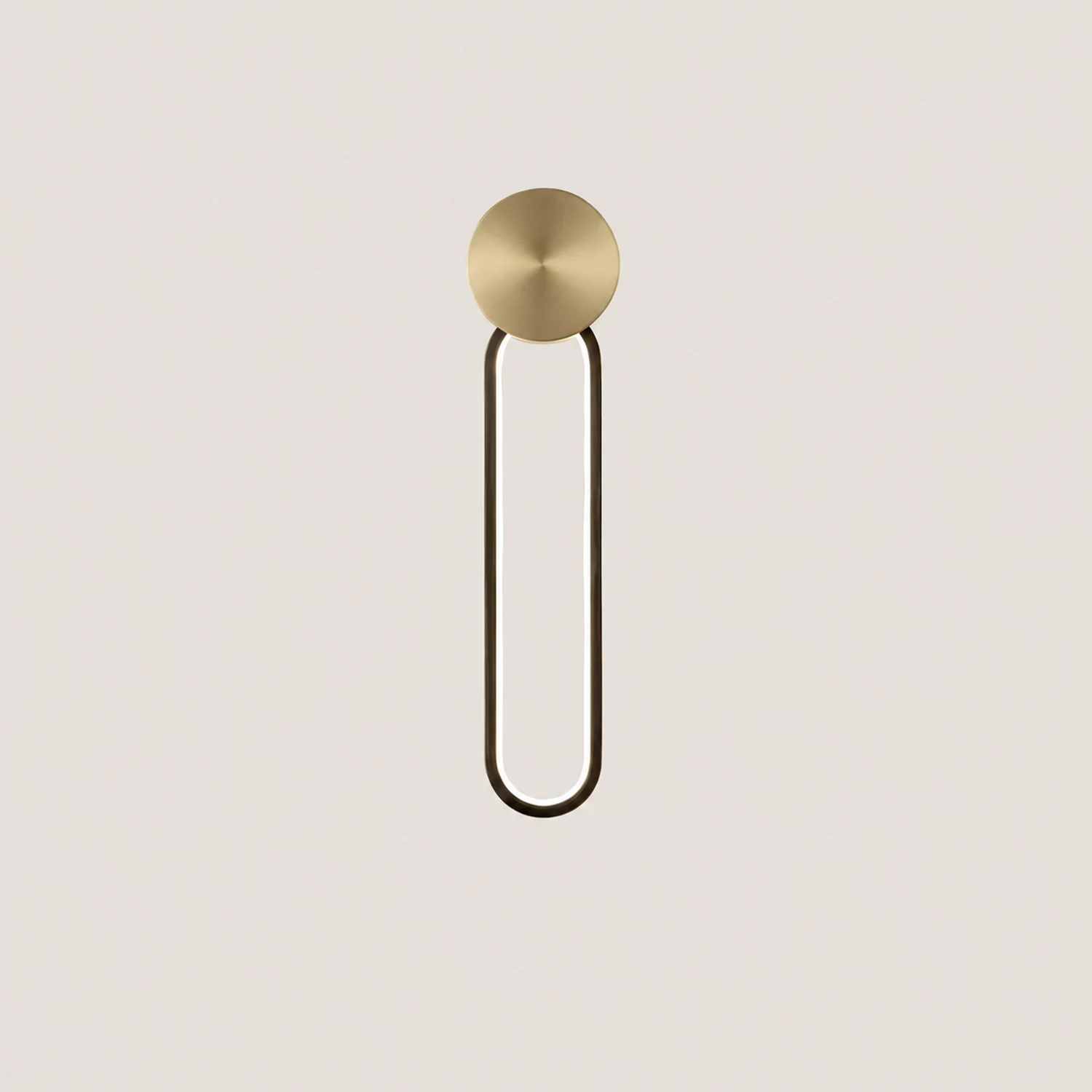 Simple Elliptical Wall Sconce - Lumpaz