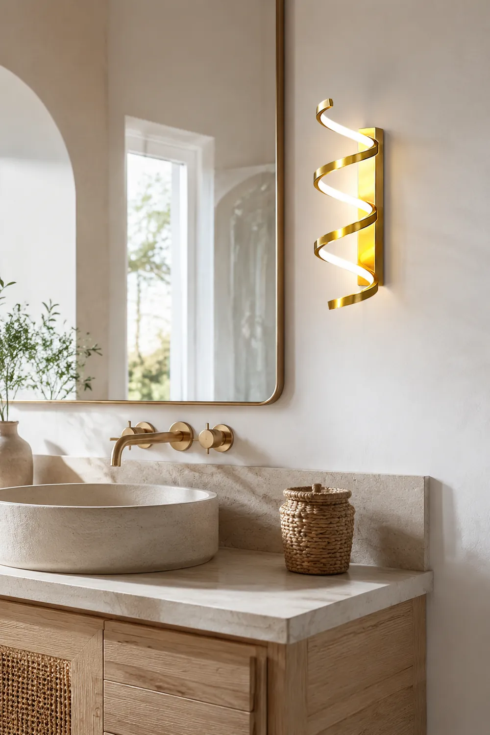 Spiral Wall Light - Lumpaz