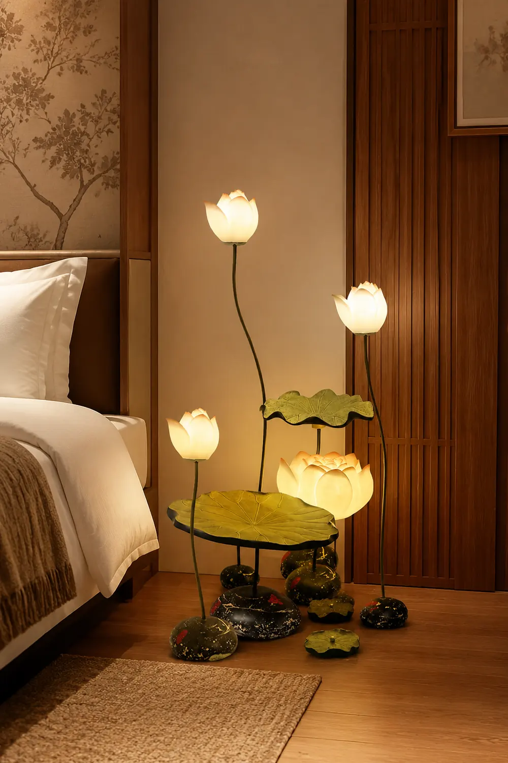 Lotus Floor Lamp - Lumpaz