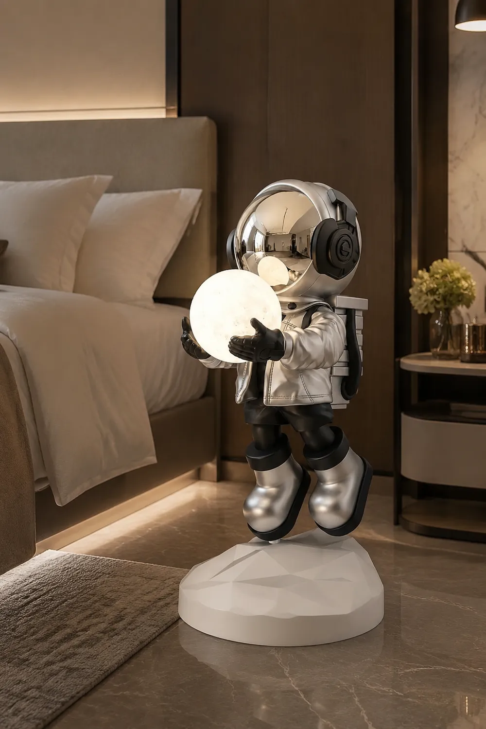 Fantasy Astronaut Built-in Battery Floor Light - Lumpaz